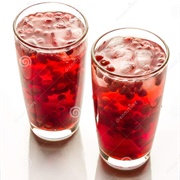 Iced Cranberry Juice