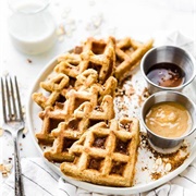Waffle With Nut Butter