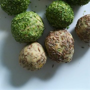 Vegan Snack Balls With Cumin
