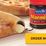 Marmite Stuffed Crust Pizza