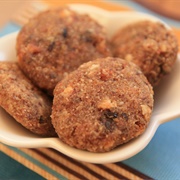 Vegan Nut Date and Oat Cookies