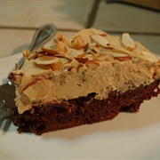 Amaretto Brownie Chip Pie