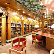 Library on Cruise Ship