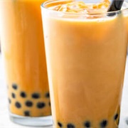 Papaya Bubble Tea