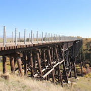 Conant Creek Pegram Truss Railroad Bridge