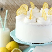 Lemon Ice-Cream Cake