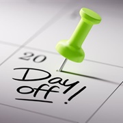 Take a Day off Work Just Because