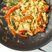 Egg and Chili Pepper