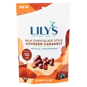 Lily&#39;s Milk Chocolate Style Covered Caramels
