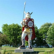 Big Ole the Big Viking Statue