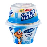 Yocrunch Cereal Bowl Frosted Flakes Yogurt