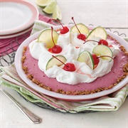 Cherry Limeade Icebox Pie