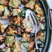Pot-Roasted Artichokes