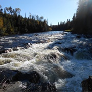 Fish Rivers Falls in Northern Maine