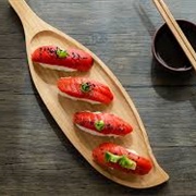 Chargrilled Pepper Black Sesame Seed Chive Nigiri
