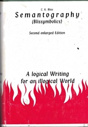 Semantography (Blissymbolics) (Charles K. Bliss)
