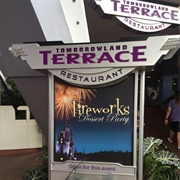 Tomorrowland Terrace Fireworks Dessert Party
