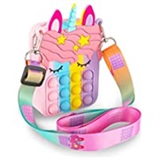 Push Bubble Pop Fidget Mini Unicorn Handbag