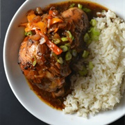 Brown Stew Chicken (Jamaica)