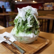 Vegan Shaved Matcha Ice