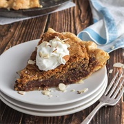 Toffee, Cherry and Chocolate Chunk Pie