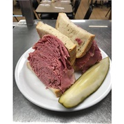 Ohio: Cleveland - Slyman's Corned Beef Sandwich
