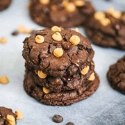 Double Chocolate Peanut Butter Cookie