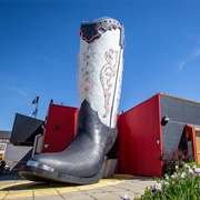 World's Largest Western Boot, Edmonton, Alberta, Canada