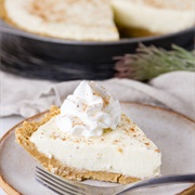 Eggnog Cloud Pie