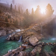 Kirkham Hot Springs, Idaho
