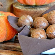 Pumpkin Pie Donut Holes