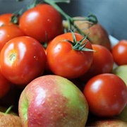 Apple and Tomato