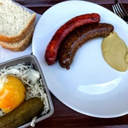 Roasted Sausages (Sütőkolbász & Hurka)