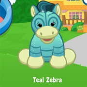 Teal Zebra