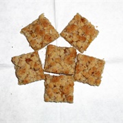 Vegan Sugar Cookies With Mango Jam and Crumb Topping