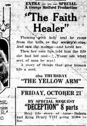 The Faith Healer (1921)