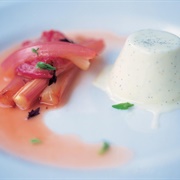 Rhubarb Panna Cotta