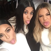Kim, Kourtney and Khloe Kardashian