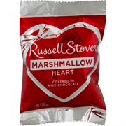 Russell Stover Marshmallow Heart Milk Chocolate