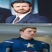 Chris Evans/Captain America (Marvel Universe)
