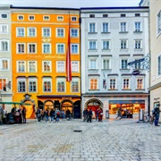 Mozart's Birthplace, Salzburg, Austria