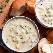 Baked Clam Chowder