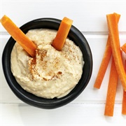 Carrot With Hummus