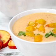 Peach Juice Soup