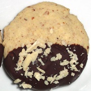 Vegan Almond Ginger Lemon Cookies With Dark and White Chocolate