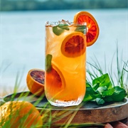 Blood Orange Iced Tea