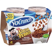 Yocrunch Cocoa Pebbles Yogurt