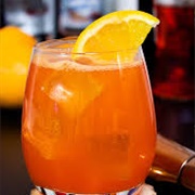 Aperol Orange Juice Cocktail