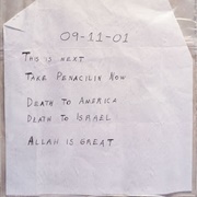 2001 Anthrax Attacks