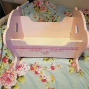 Baby Doll Girl Cradle